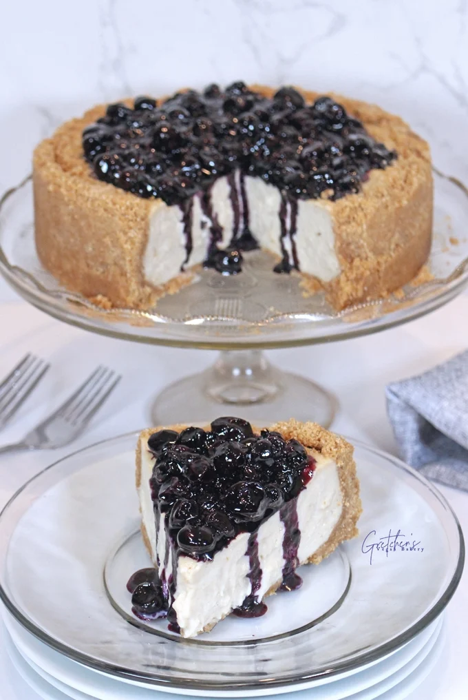 A Delectable Fusion: Vegan White Chocolate Blueberry Cheesecake Emerges as a Culinary Triumph