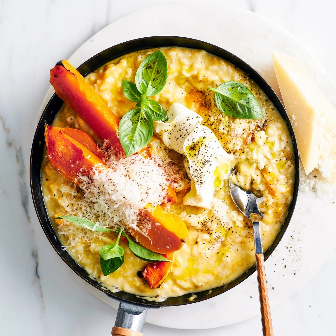A Symphony of Seasons: Gourmet Traveller Elevates Comfort with Pumpkin and Vermouth Risotto