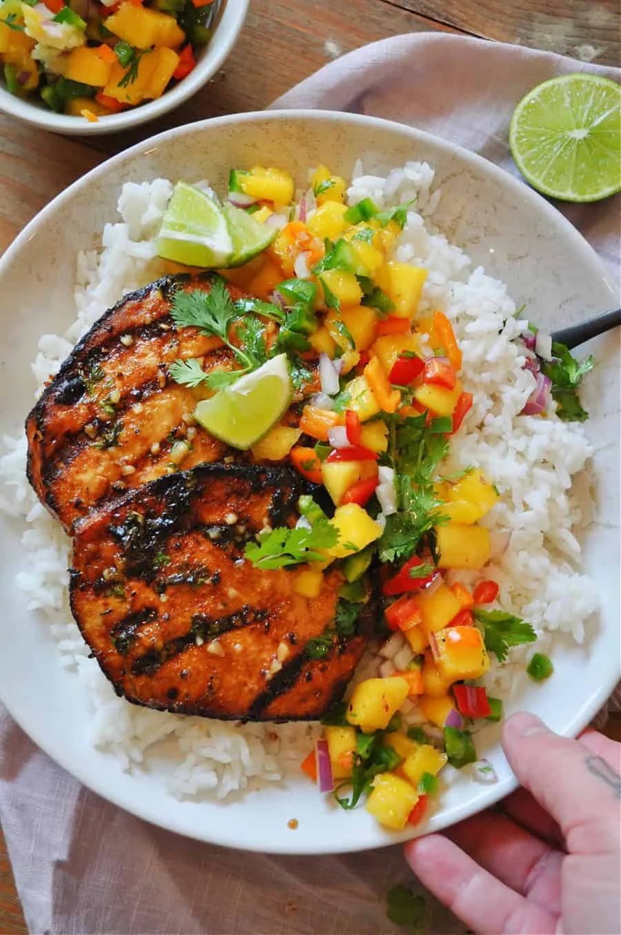 Easy Vegan Cilantro Lime Tofu