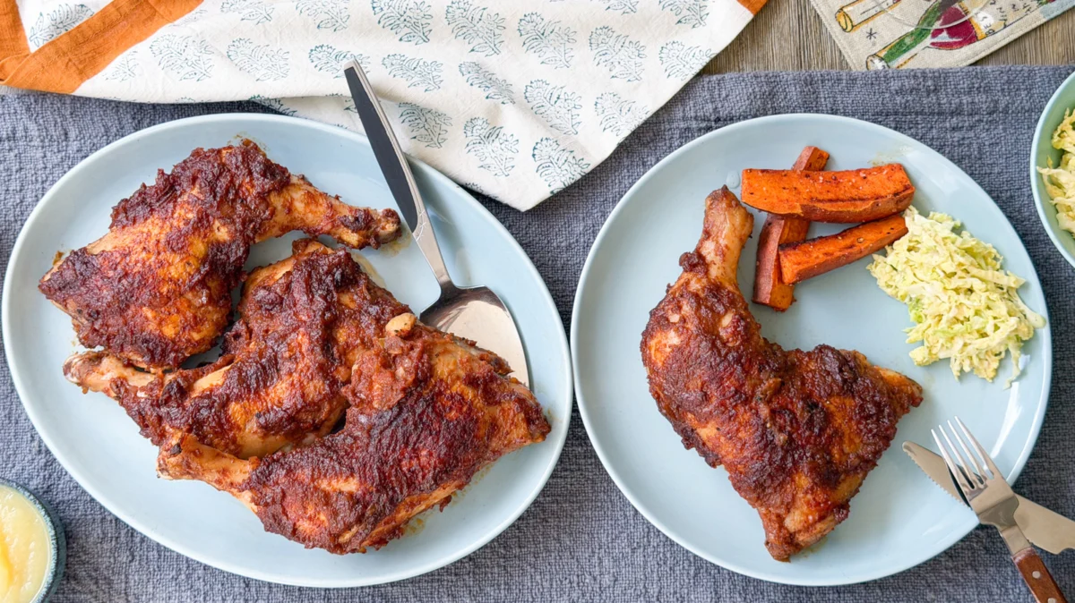 Elevating the Backyard Classic: Applesauce Barbecue Chicken with a Sophisticated Twist