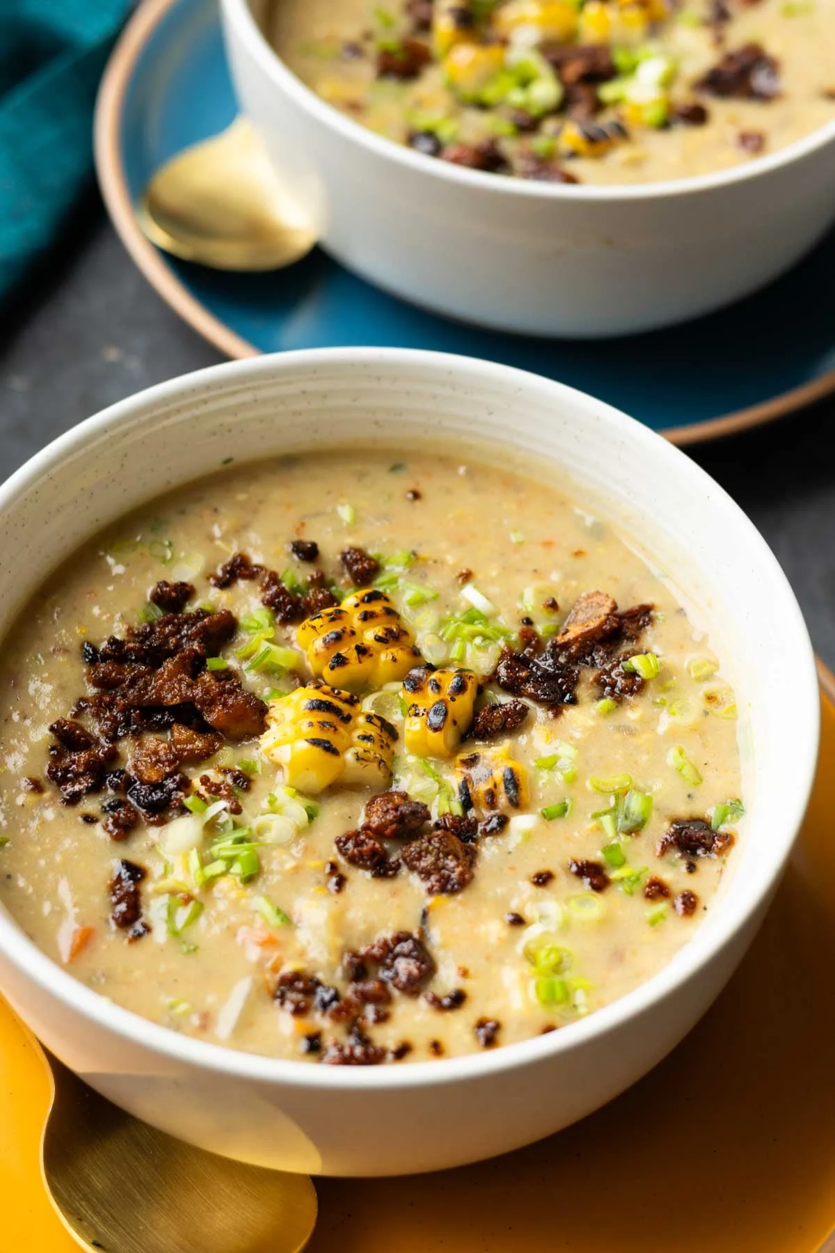 Golden Harvest Chowder: A Creamy, Flavor-Packed Vegan Delight