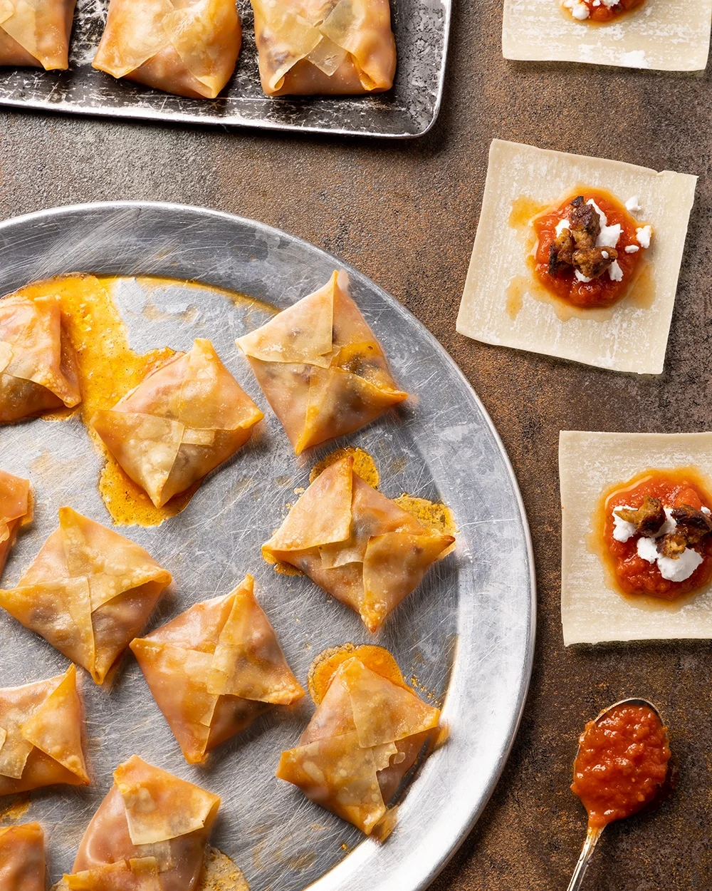 Nostalgia Reimagined: The Rise of Gourmet Vegan Pizza Roll Wontons