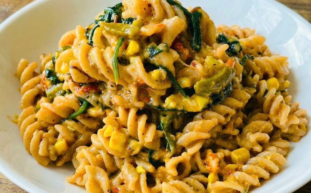 Vibrant Vegan Rasta Pasta: A Quick and Flavorful Caribbean Escape