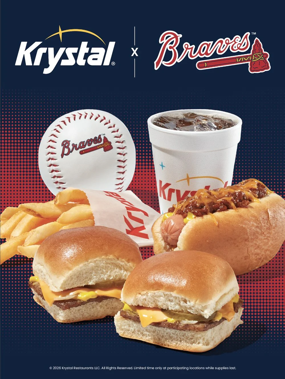 A Grand Slam for Fans: Krystal and the Atlanta Braves Unveil Strategic Partnership and "Braves Score 3. You Score." Promotion