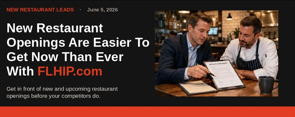 Navigating the Hospitality Boom: FLHIP Reports Massive Surge in New Restaurant Openings for 2024