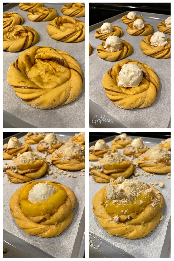 A Taste of Summer: Vegan Bakery Unveils Irresistible Peach Cheese Danish