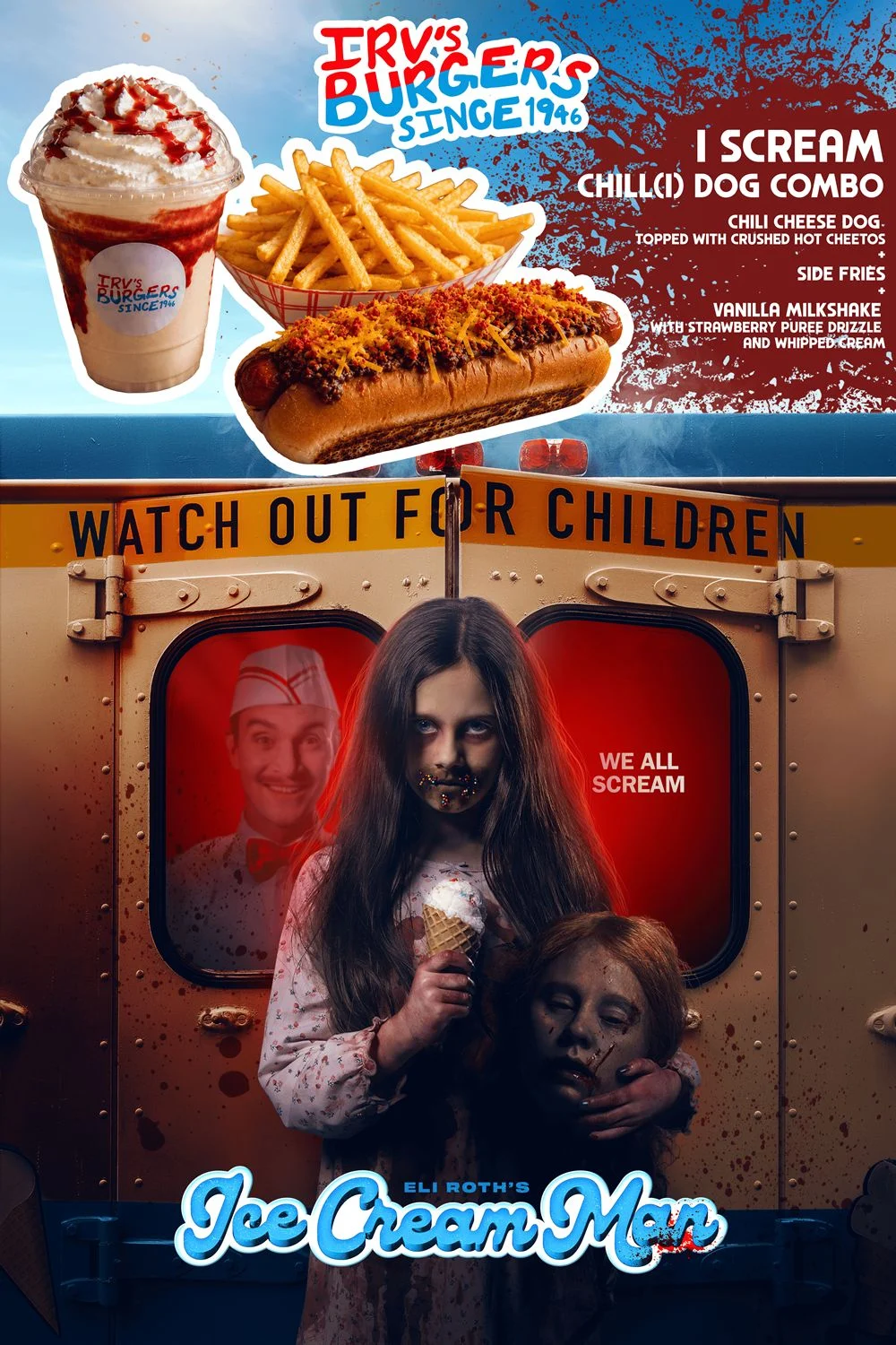 A Taste of Terror: Eli Roth and Irv’s Burgers Launch Immersive ‘Ice Cream Man’ Collaboration in Los Angeles