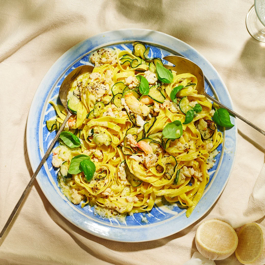 Culinary Masterpiece Unveiled: Chef Trisha Greentree’s Crab and Zucchini Tagliatelle Defines Alfresco Elegance