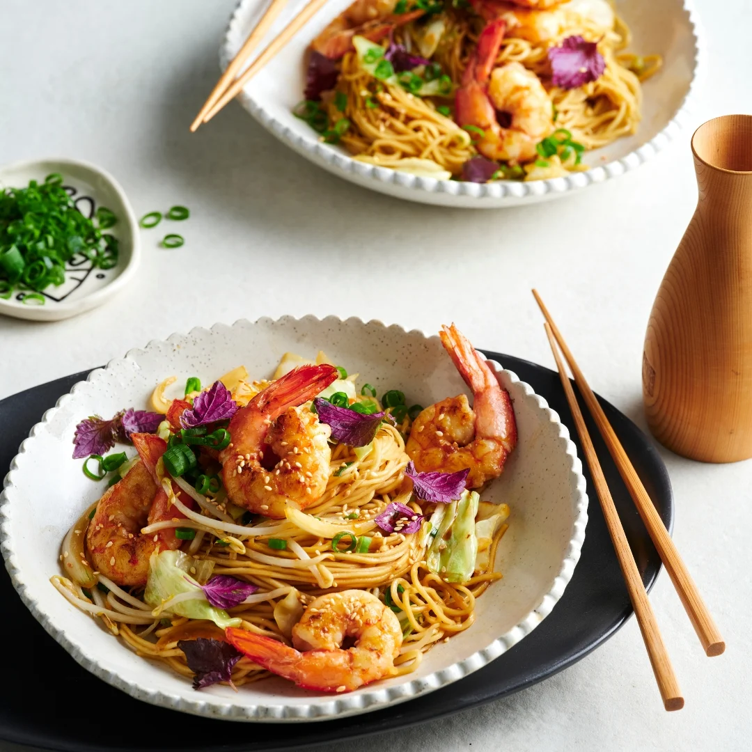 Gourmet Traveller Unveils a New Weeknight Culinary Sensation: Yakisoba with Prawns