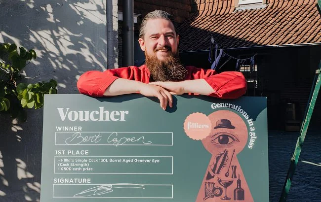 Tradition Meets Innovation: Bart Capoen Triumphs at the Inaugural Filliers Bartender Competition