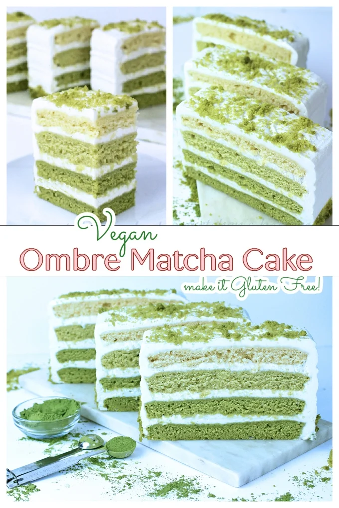 A Culinary Canvas of Green: Unveiling the Allure of Vegan Matcha Ombre Cake