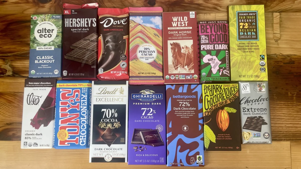 A Deep Dive into the Dark Side: Ranking 14 Store-Bought Dark Chocolate Bars