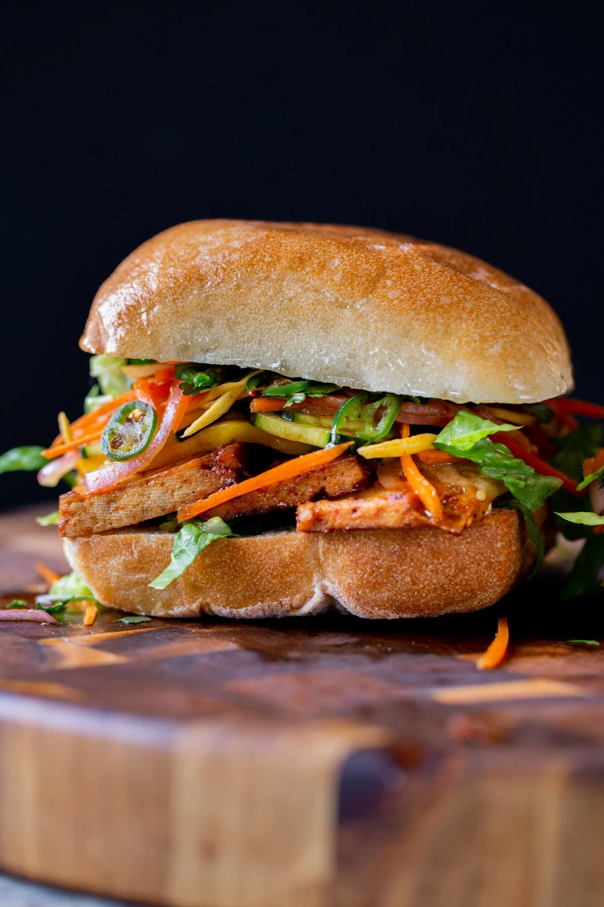 A Fiery Fusion: Gochujang Tofu Banh Mi Elevates Summer Lunches