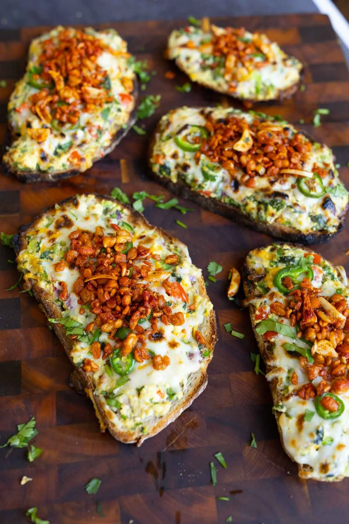 A Fiery Fusion: Vegan Richa Elevates Indian Chilli Cheese Toast with Protein-Packed Twist