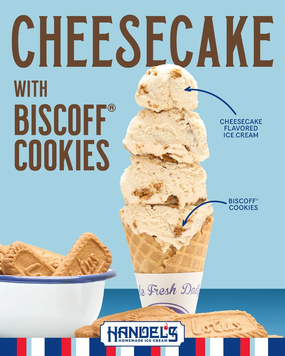A Fusion of Legacies: Handel’s Ice Cream Partners with Biscoff for Landmark Flavor Launch