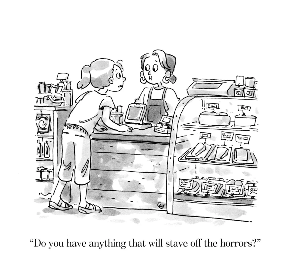A Summer Cheese Cartoon: Fighting the Horrors … With Cheese