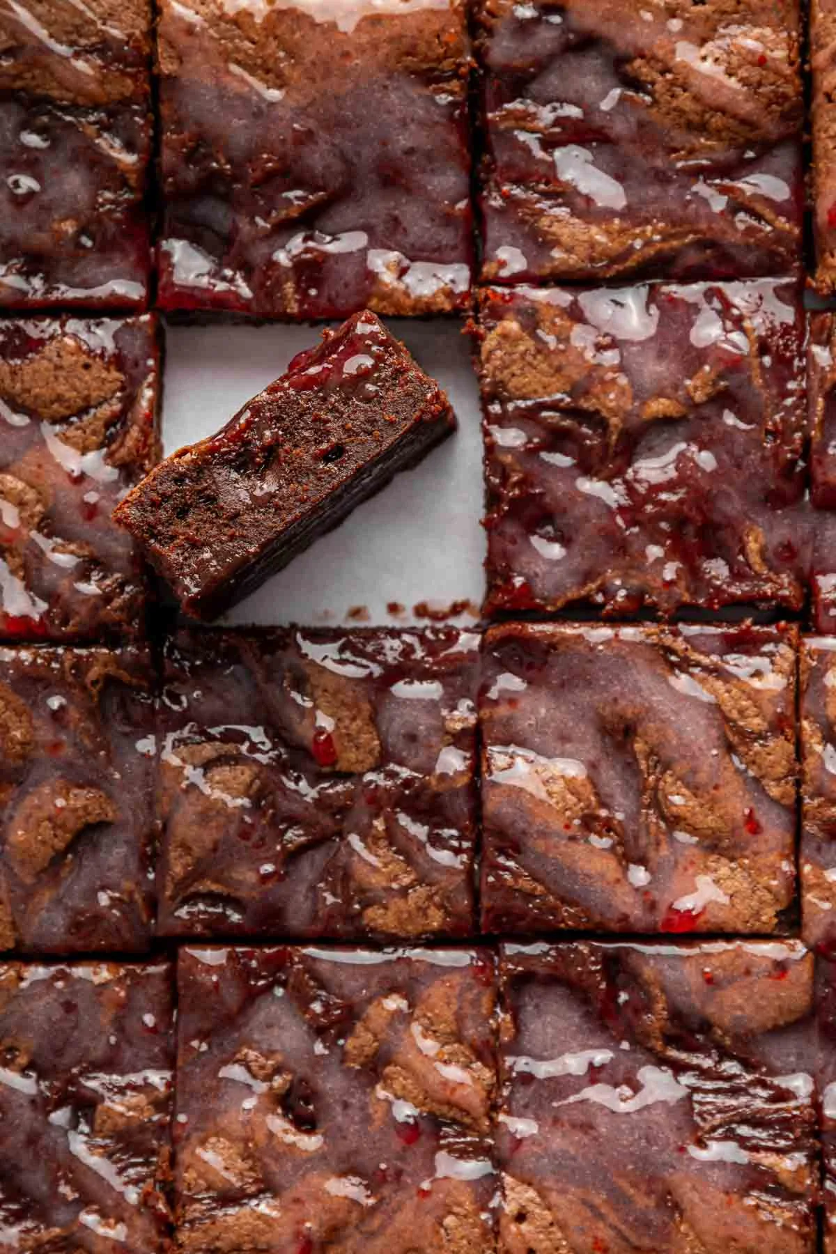 A Sweet Symphony: Elevating Brownies with a Burst of Strawberry Bliss