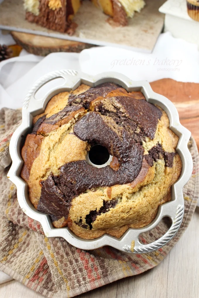 A Symphony of Flavors and Textures: Gretchen’s Vegan Bakery Unveils the Spectacular Calico Marble Cake