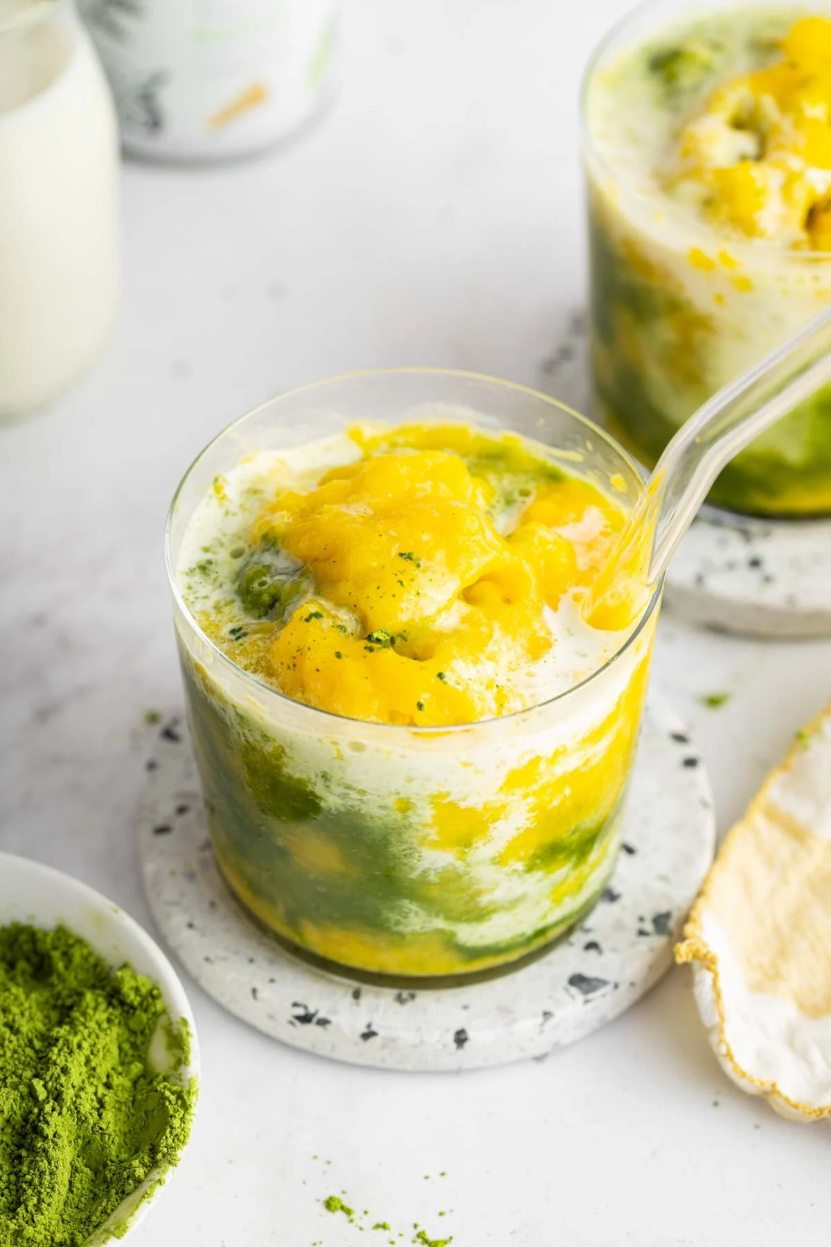 A Taste of Summer: The Viral Mango Matcha Granita Takes Center Stage