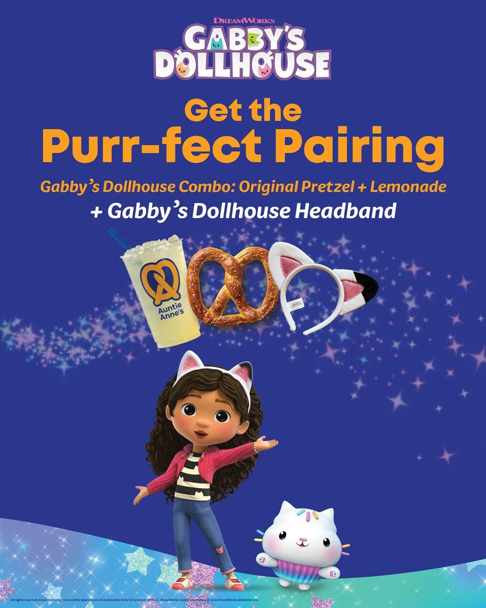 Auntie Anne’s and DreamWorks Animation Ink Landmark Global Partnership to Bring ‘Gabby’s Dollhouse’ to Life