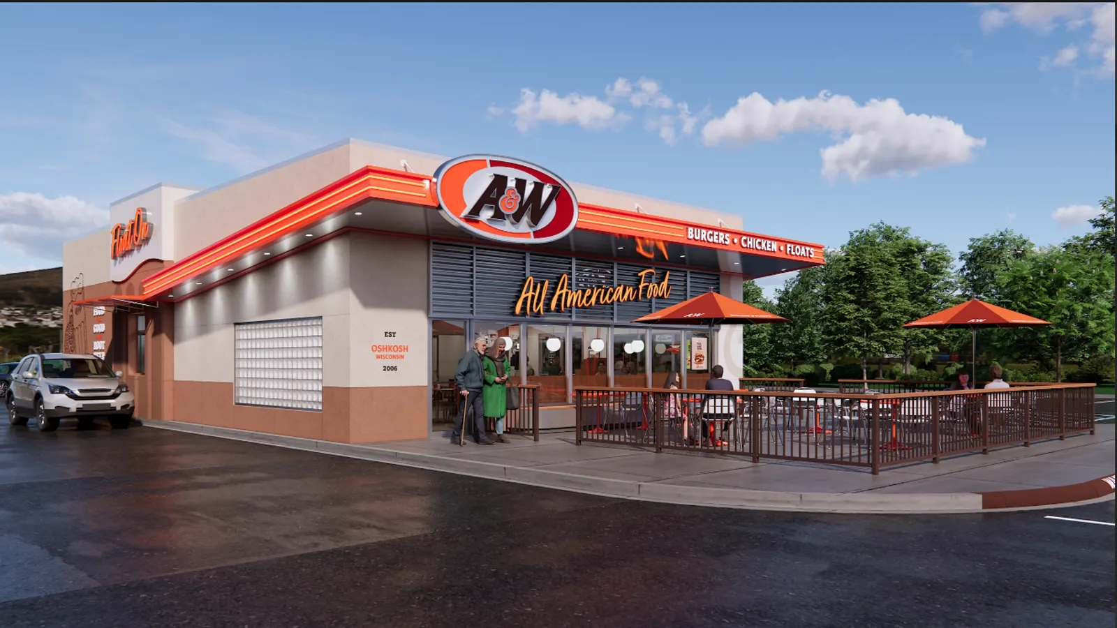 A&W Restaurants Defies Industry Trends with New Large-Scale Prototype Focused on Community and Heritage