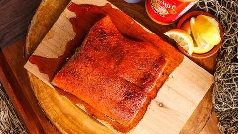From Canadian Waters to Texas Grill: A Masterclass in Hot Honey Salmon