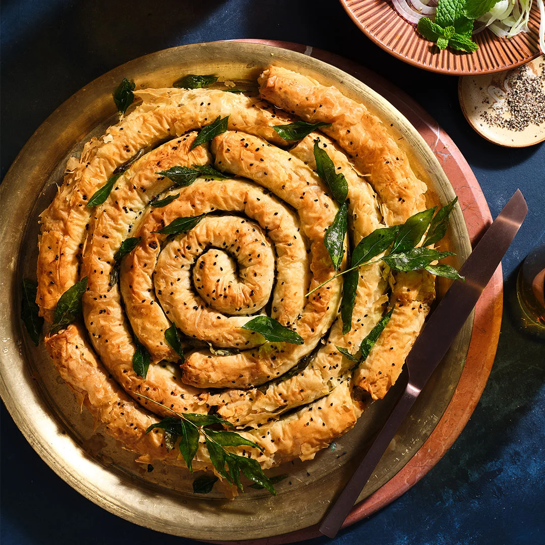 Gourmet Traveller Unveils a Culinary Masterpiece: The Palak Paneer Fillo Pie