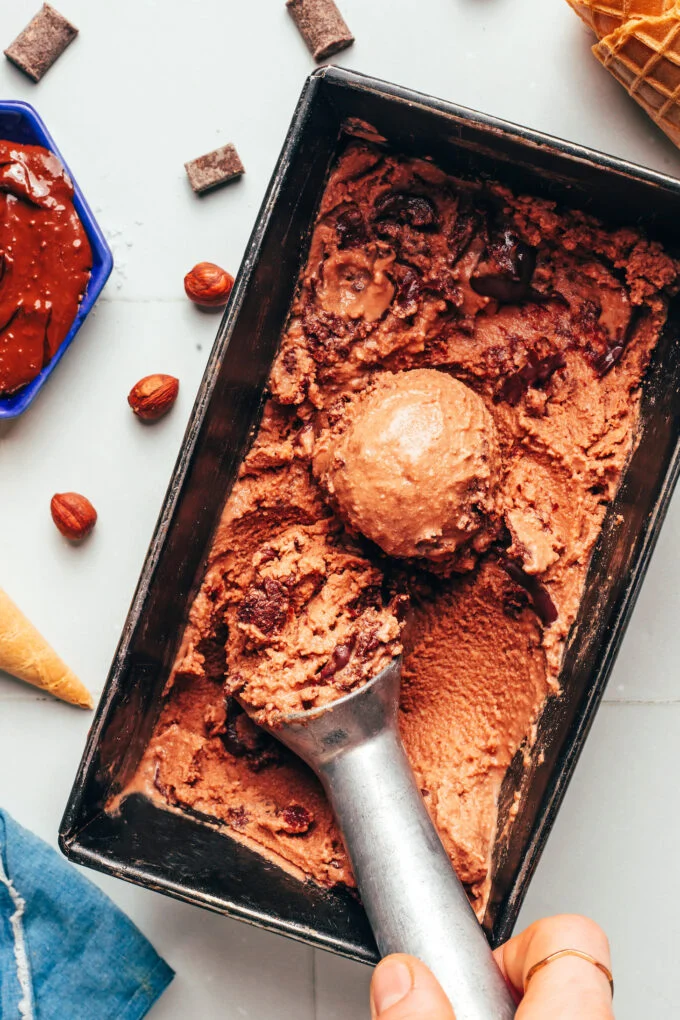 Indulge Your Sweet Tooth: A Revolutionary Vegan Nutella Ice Cream Recipe Emerges