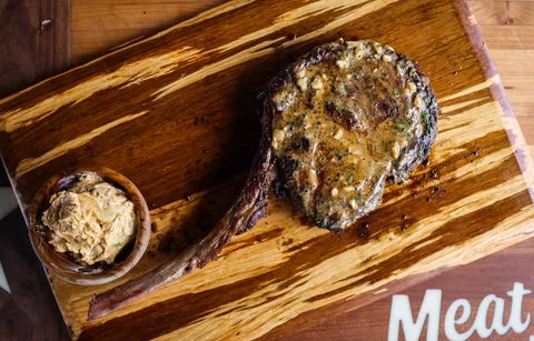 Mastering the Tomahawk: A Culinary Journey to the Perfect Steak with Cowboy Butter