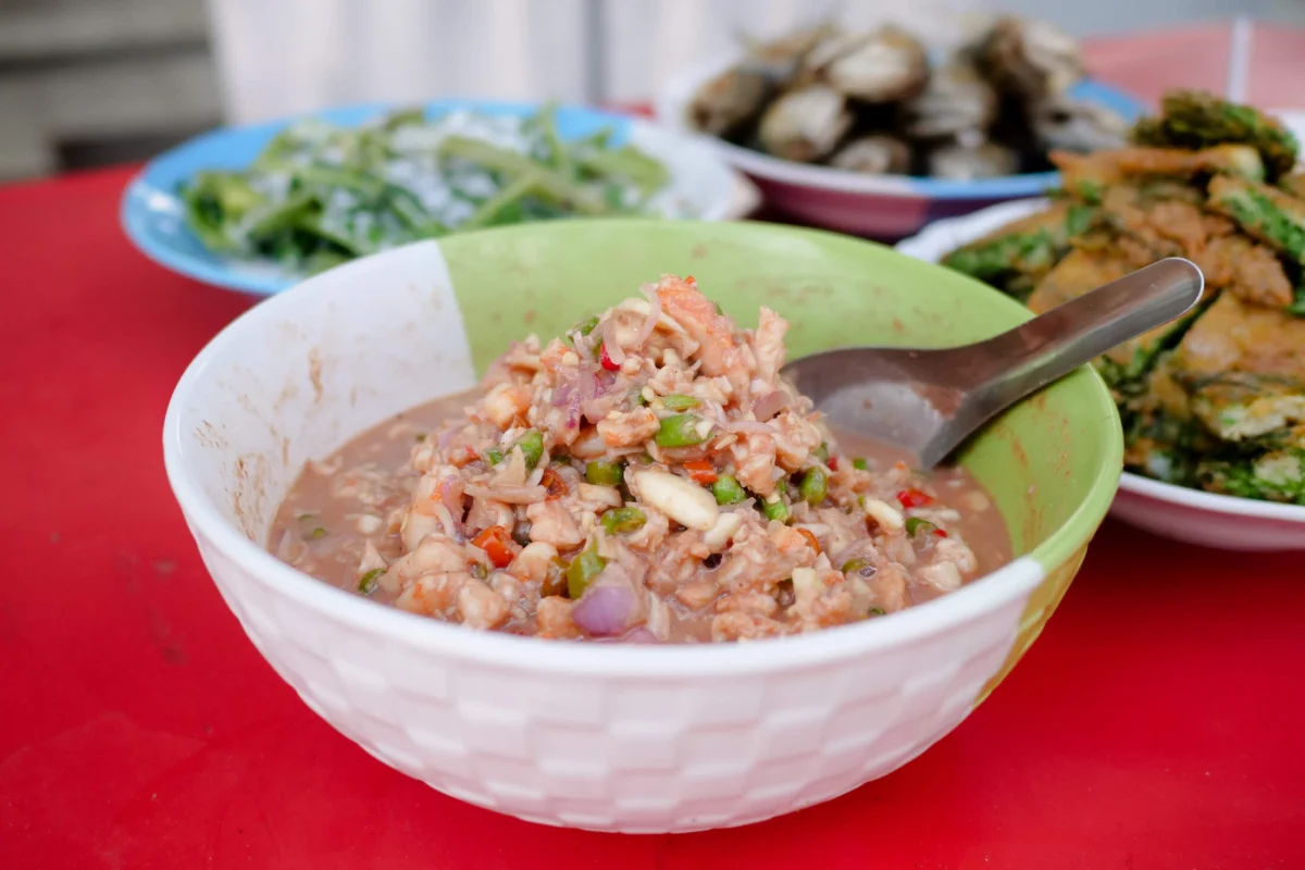 Unveiling the Soul of Southern Thailand: A Culinary Journey with Shrimp Chili Dip and Fresh Coconut Morning Glory