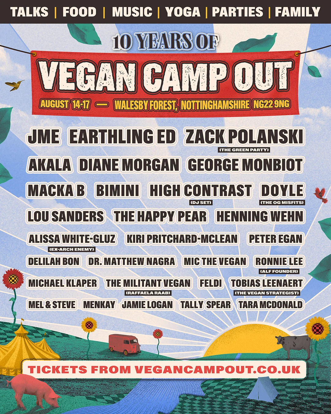 Vegan Camp Out 2026: A Culinary and Cultural Extravaganza Set to Redefine Plant-Based Festivals
