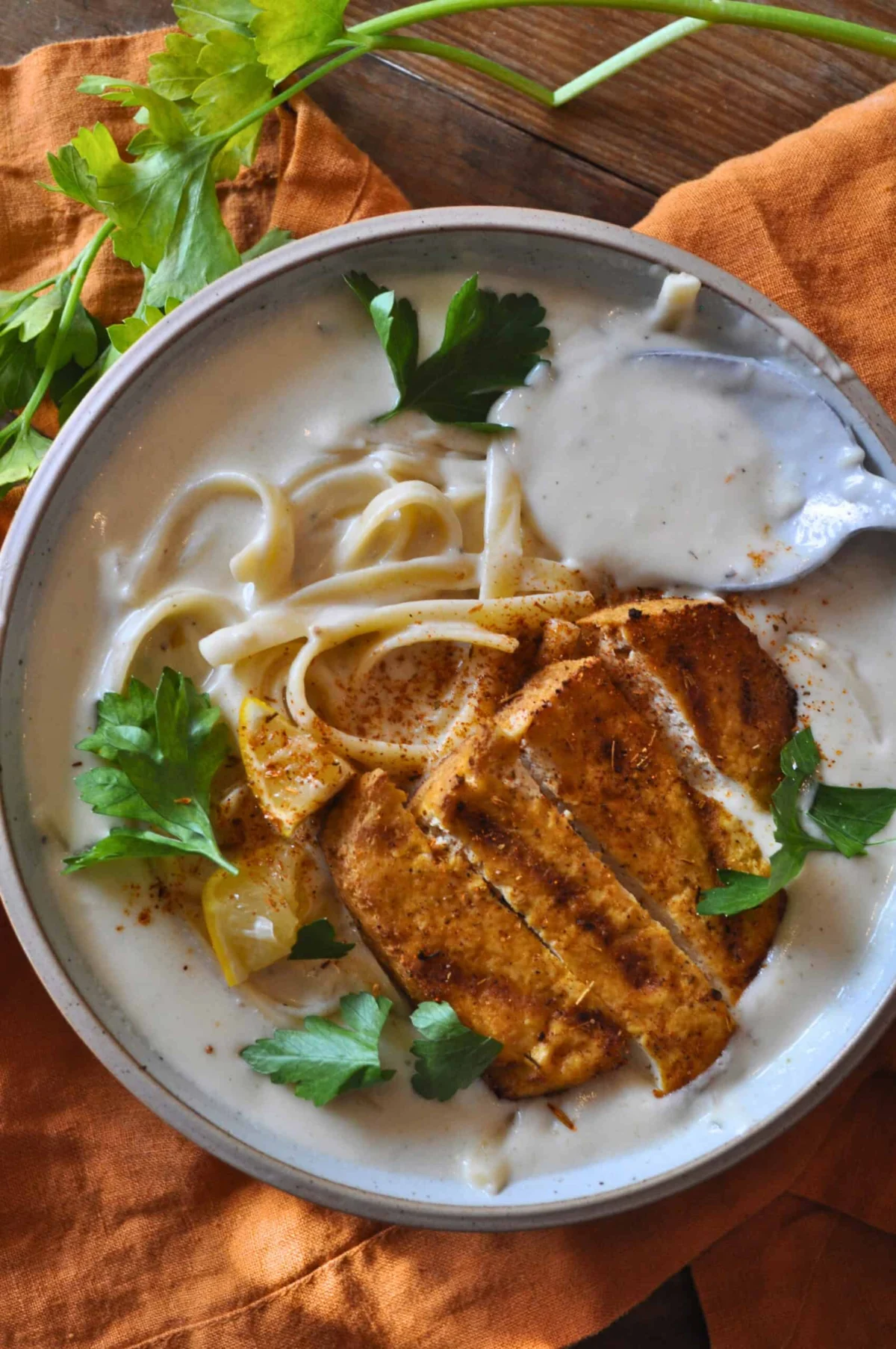 A Creamy, Comforting Revolution: Vegan "Chicken" Fettuccine Alfredo Soup Ushers in a New Era of Plant-Based Indulgence