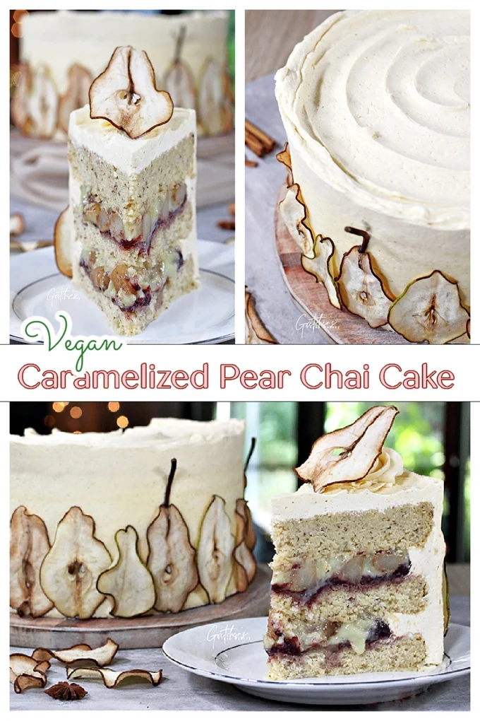 A Culinary Masterpiece for the Holidays: The Caramelized Chai Pear Cake Unveiled