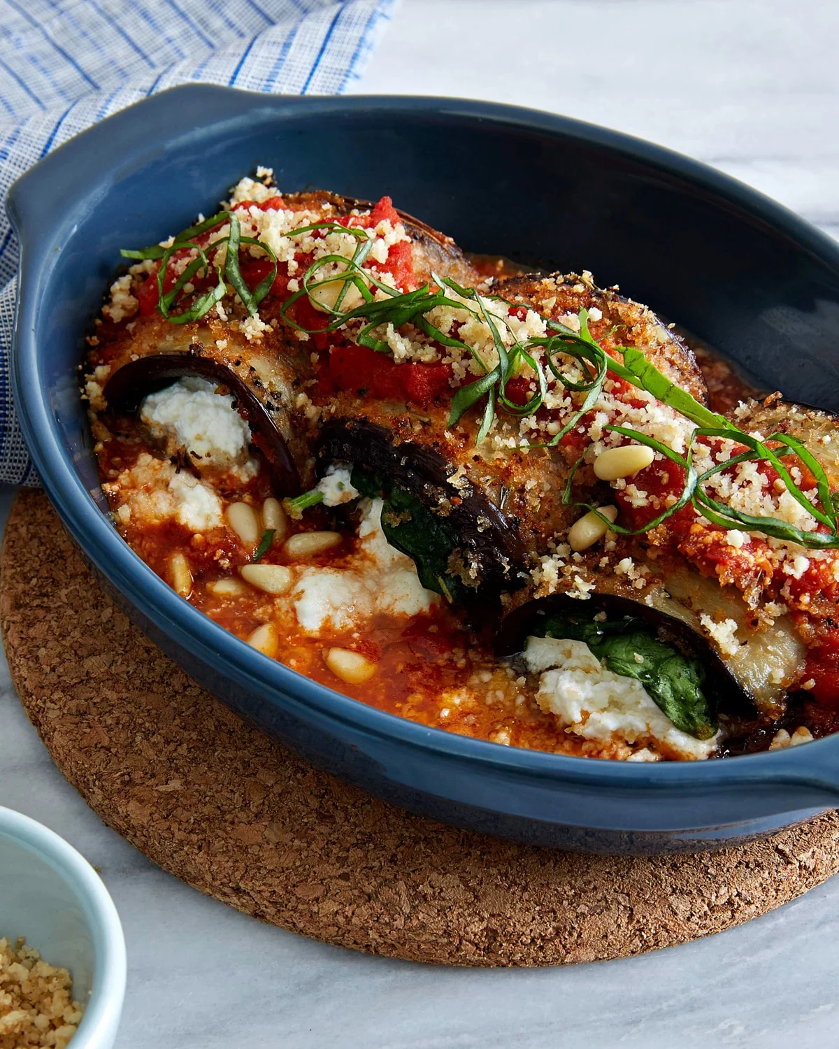 A Timeless Italian Classic Reimagined: Vegan Eggplant Rollatini Takes Center Stage