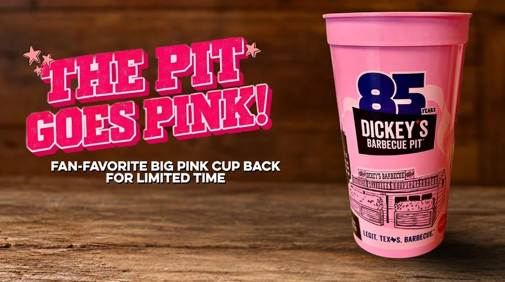 The Pit Goes Pink: Dickey’s Barbecue Pit Celebrates 85 Years with Breast Cancer Awareness and First Responder Tributes