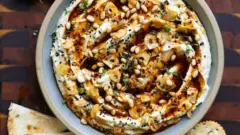 A Culinary Deception: Whipped Tofu Feta with Smoky Hot Honey Revolutionizes Appetizer Scene