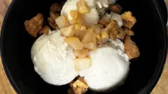 A Culinary Masterpiece Unveiled: Roasted Pear Miso Ice Cream Elevates Home Dessert to Five-Star Status