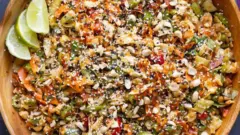 A Flavorful Fusion: Crunchy Peanut Gochujang Salad Revolutionizes Plant-Based Dining