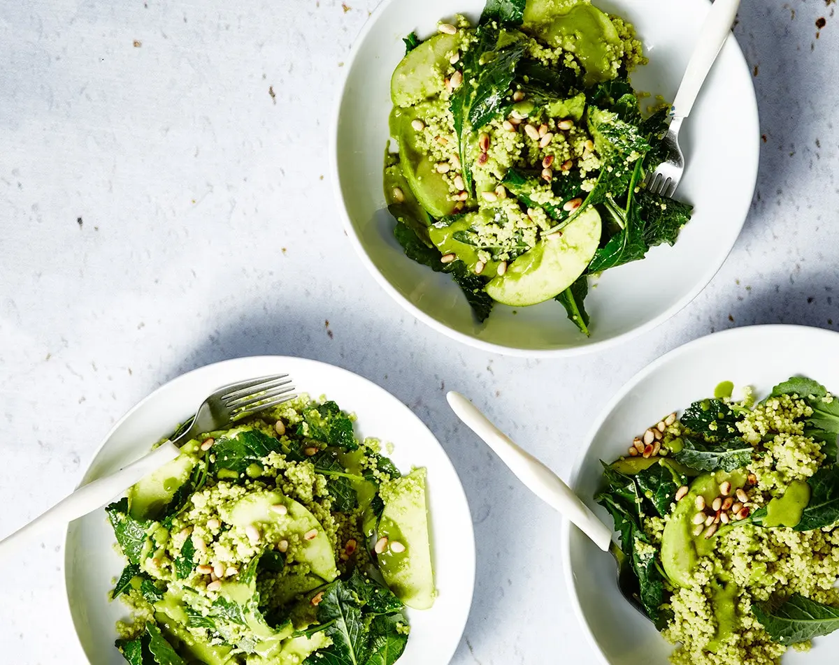 A Symphony of Freshness: Green Goddess Couscous Salad Emerges as a Culinary Star