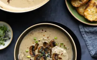 A Taste of Remembrance: Vegan Richa Honors Friend with Revitalized Cream of Mushroom Soup Recipe