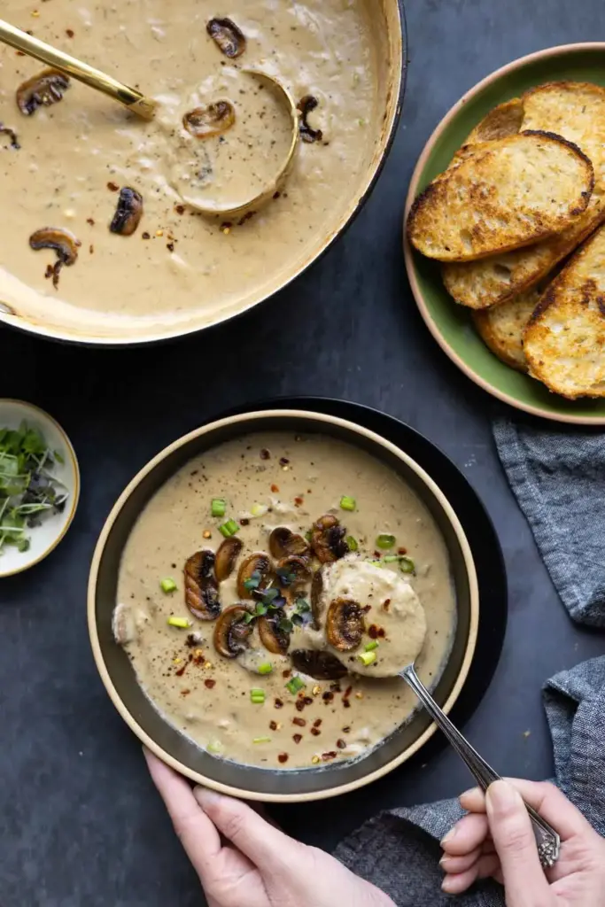 A Taste of Remembrance: Vegan Richa Honors Friend with Revitalized Cream of Mushroom Soup Recipe