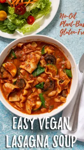 Comfort in a Bowl: Effortless Vegan Lasagna Soup Revolutionizes Weeknight Dining