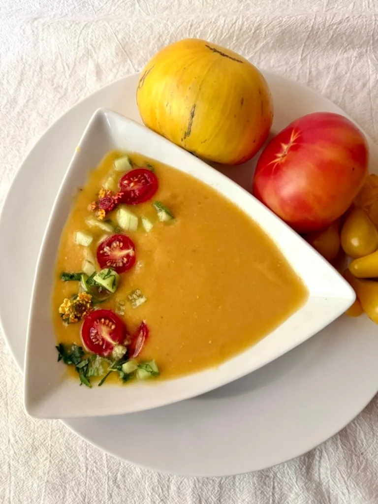 Heathglen Farm Unveils Golden Gazpacho Masterpiece at Exclusive Tomato Tasting Event