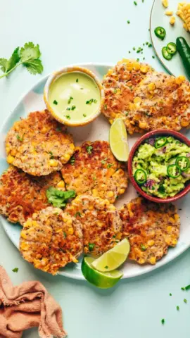 Spicy Corn Fritters: A Summer Delight with Vegan Twist