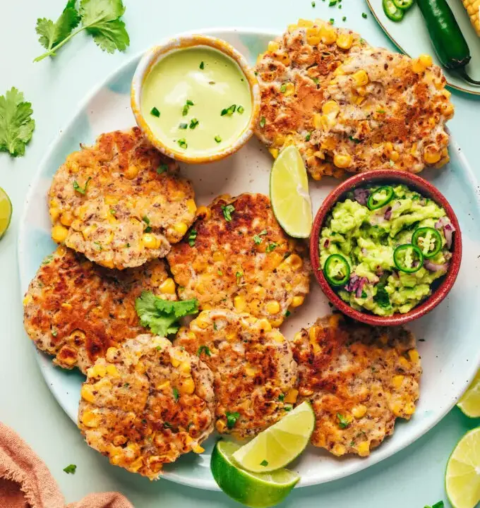 Spicy Corn Fritters: A Summer Delight with Vegan Twist
