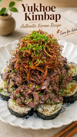 Yukhoe Kimbap: A Parisian-Born Korean Culinary Innovation Captivates Global Palates