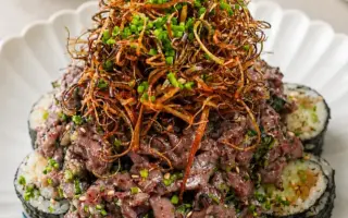 Yukhoe Kimbap: A Parisian Culinary Revelation Marries Korean Tradition