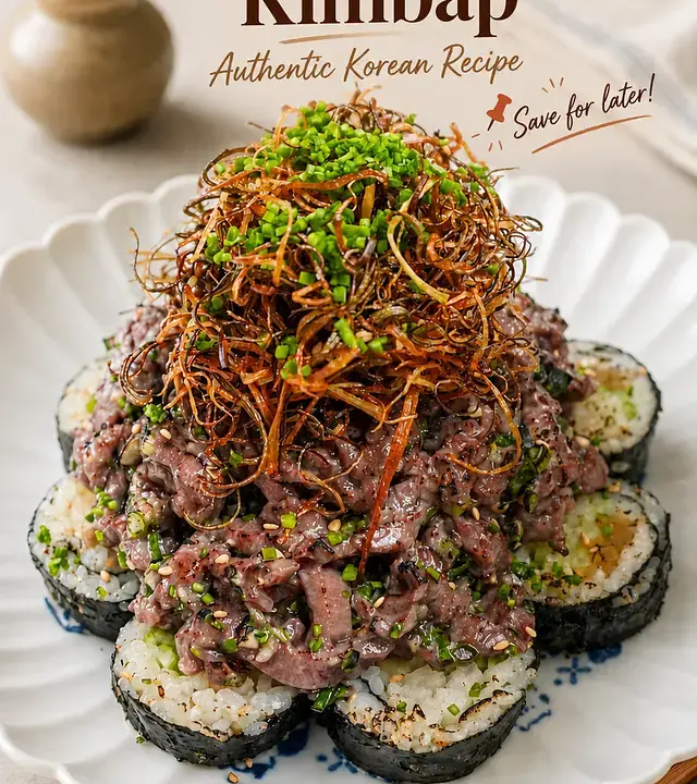 Yukhoe Kimbap: A Parisian-Inspired Korean Delicacy Redefines Comfort Food